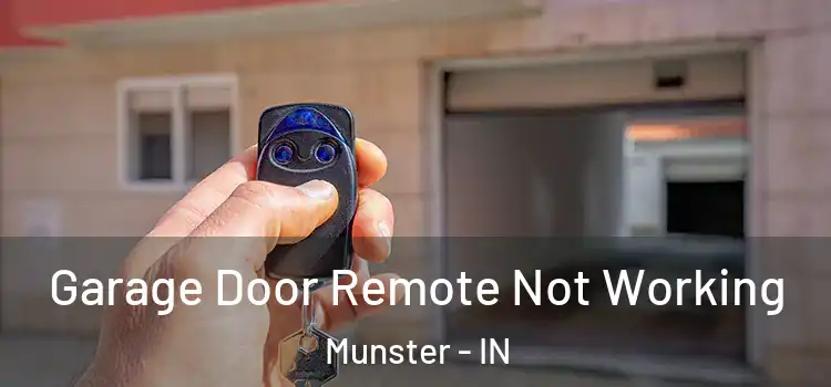  Garage Door Remote Not Working Munster - IN