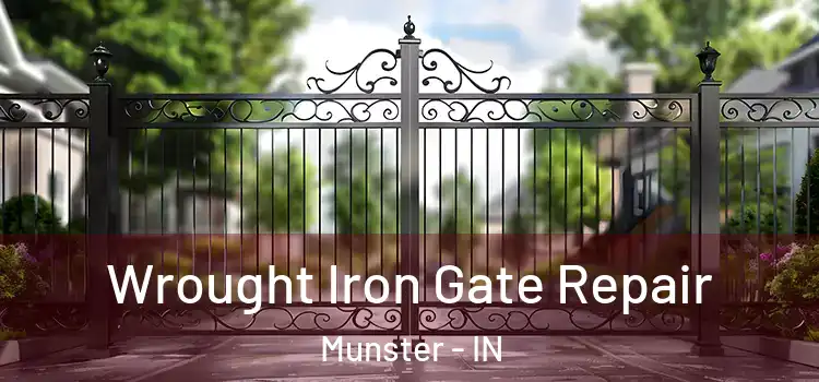  Wrought Iron Gate Repair Munster - IN